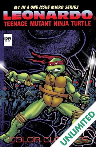 Teenage Mutant Ninja Turtles - Color Classics: Micro Series - Leonardo